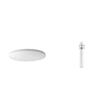 Lámpara de Techo LED Xiaomi Mi Smart (450Mm), Lámpara de Techo LED, Control Remoto, Control de Voz, Brillo Ajustable y Mi Aspiradora Mini, Mini Aspiradora de Mano Inalámbrica