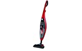 Ariete Vertical Force Escoba Eléctrica Vertical, Filtro Hepa Lavable, Depósito Extraíble, Tecnología Ciclónica, 600 W, 1 Litro, Plástico, Rojo/Negro