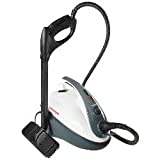Limpiador a vapor Polti Vaporetto Smart 30 S con compartimento integrado para accesorios, 3 bar, mata y elimina el 99,99 %* de virus, gérmenes y bacterias, Plata