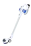 Necchi - NH9209 Escoba eléctrica inalámbrica 2 en 1, motor digital de alta eficiencia, sin bolsa, cepillo 2 en 1, filtración ciclónica, filtro Hepa, cepillo giratorio con rodillo antiarañazos, 2 velocidades