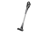 BLACK+DECKER FEJ520J-QW - Aspirador inalámbrico, 18 V, 20 minutos de autonomía, cargador de pared con extensión y cepillos integrados, Color: Gris, 40 W, 500 mililitros