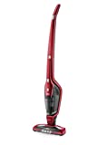 AEG CX7-2-35WR Aspirador de mopa inalámbrico y de mano (sin bolsa, hasta 35 minutos, 2 velocidades, cepillo de 180 °, ruido de 79 dB, tanque de 0,5 l, función de limpieza de cepillo, luces LED, rojo)