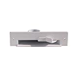 Boquilla de aspiración VacPan blanca con zócalo, mueble, zócalo de cocina (Blanco)