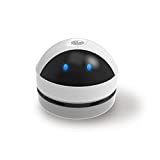 Mini aspiradora de escritorio Loocoo, carga USB automática portátil con bonito diseño de Robot para teclado/hogar/escuela/oficina, limpieza de escritorio