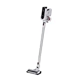 SEVERIN HV 7166 Aspirador inalámbrico con 23.000 Pa de succión, 3 niveles de potencia, Aspirador con filtro HEPA y batería de 60 min de duración, Escoba inalámbrica, Blanco