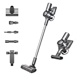 Aspiradora inalámbrica Dreame V11 SE Mistral, modelo europeo, 125 000 RPM, 450 W, batería de 60 minutos, LCD a color con bloqueo de gatillo, blanca