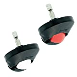 Juego de 2 ruedas delanteras para Roomba serie 500, 600, 700, 800, 900, e5, i7.  Reemplazo compatible para aspiradoras Robots