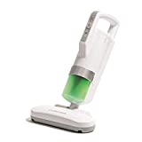 Iris Ohyama, Aspirador Antiácaros/alérgenos, 400 W, Tecnología Cyclone Stream, 6.000 vibraciones/minuto, Para colchones, sofás y otros tejidos - Quilt Cleaner IC-FAC2 - Blanco