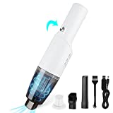 Aspirador de mano inalámbrico 10000PA, Aspirador de automóvil, Giratorio de 45 °, Batería de litio de 7.4 V / 2000 mAh, 45 minutos de tiempo de funcionamiento, Aspirador portátil adecuado para hogares, automóviles