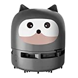 JINGLING Mini Aspirador de Mesa - Batería Recargable Giratoria 360º con Boquilla de Aspiración | Aspirador portátil para computadora de escritorio, hogar, oficina, escuela