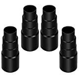 Adaptador de aspiradora 4 piezas Adaptador de manguera de aspiradora universal 25/30/34/42 mm Adaptador de manguera de aspiradoras de PVC Adaptador de manguera para aspiradora, amoladora