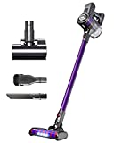Aspirador sin cable Dibea, aspirador de varilla con filtro de alto rendimiento de 4 etapas, motor sin escobillas 320W 26KPa, aspirador de mano 4 en 1 para piso de madera y pelo de mascotas