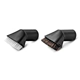 Kärcher 28632210 Juego de dos cepillos para limpieza de vehículos, compatible con todas las aspiradoras WD sólido-líquido