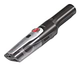 Hoover HH710T 011 Aspirador de mano potente 120 W, inalámbrico, filtro EPA, recargable, iluminación LED, mini aspirador, accesorios 3 en 1, ligero, gris