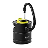 Ulsonix Aspirador de Cenizas Aspirador de Pellet para Estufa Profesional ASHCLEAN 20B_1 (1200 W, IPX0, 20 L, Filtro HEPA)