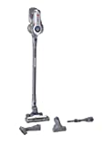 Hoover HF722PTLG - Aspirador inalámbrico, cepillo especial para pelos de mascotas, hipoalergénico, batería de litio extraíble 22 V, 35 min, 0,7 l, luces LED, 3 velocidades, tecnología H-Spin Core, gris/azul