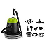 Aspirador Teien 1600 W 4 en 1, para estanques y piscinas, depósito de 30 litros, accesorios incluidos