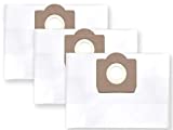 3 x Bolsas de aspiradora reforzadas, 6 capas para ELECTROLUX Aqualux, Aqualux 1000, DL 14, Drybin, Drytec 20