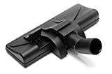 Cepillo aspirador universal de 35 mm, para Siemens, Kärcher, Bosch, Miele, Samsung, AEG, Dirt Devil, Panasonic, Philips (negro, 27,5)