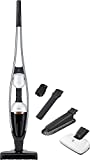 Electrolux Pure Q9 PQ91-ALRGY, Aspirador Eléctrico 2 en 1 con Batería de Litio de 25V, Tecnología Axial Cyclone, Blanco (Satin White)