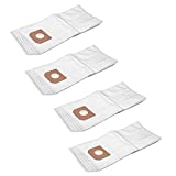 vhbw 20x bolsas compatibles con aspirador Würth ISS 35-S, ISS 45-M ISS 55-S - microfibra, blanco