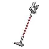 Aspirador Inalámbrico Dreame V11, Modelo Europeo, 125.000 RPM, 90 Minutos, 150AW, Rojo/Gris