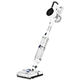 Aspirador de batería CLEANmaxx con potente motor BLDC |  Aspira y limpia en un solo gesto, también se puede utilizar como aspirador de mano |  Luz ultravioleta para desinfección