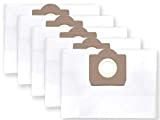 5 bolsas de tela para aspiradoras ELECTROLUX Aqualux, Aqualux 1000, DL 14, Drybin, Drytec 20, E 26, Electroyet, Extratec 30, Masterlux, Powerspray, SL 010, Twinstream, Twinstream Z 65,