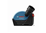 Bosch Professional Campana de aspiración GDE 125 EA-T para corte (adecuada para amoladoras angulares Bosch Professional con capota protectora ajustable sin herramientas y disco Ø 125 mm, en caja)