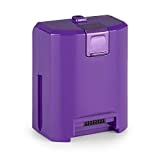 oneConcept cleanFree - Batería de iones de litio, para aspiradora inalámbrica, recargable, 22,2 V/2200 mA/h, accesorio, repuesto, violeta