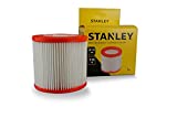 Filtro de cartucho de alta eficiencia Stanley para aspiradores de sólidos y líquidos