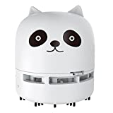 Aspirador de escritorio Cowslip - Aspirador de escritorio mini USB con boquilla de vacío, inalámbrico, rotación de 360 °, para teclado de computadora, oficina en el hogar