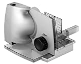 rebanadora Ritter compact 1, negra, rebanadora eléctrica con motor ECO, fabricada en Alemania