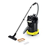 Aspirador de cenizas Kärcher AD 4 Premium - Capacidad del compartimento de recogida 17 l, Potencia de aspiración 150 W, 600 W - Manguera de aspiración de 1,2 m, Filtro plisado, Cable de alimentación de 4 m