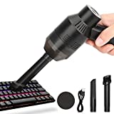 Aspirador de computadora Potente aspirador Mini aspirador recargable, aspirador portátil inalámbrico, la mejor herramienta de limpieza para limpiar el polvo, desechos para computadora portátil, automóvil, bolsa de maquillaje