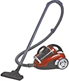 Ogouguan 2000 W, aspirador sin bolsa, ciclónico, 18 Kpa, deslizante, con sistema de filtración, radio de trabajo de 7,5 m, rojo
