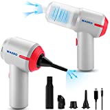 Aspirador de mano, aspirador de computadora, mini aspirador recargable, aspirador recargable para limpiar el polvo, restos para computadora portátil, automóvil, bolsa de maquillaje