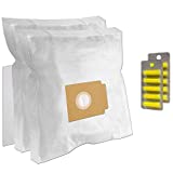 PakTrade 10 Bolsas Aspirador + 10 Perfumes + Filtro Aspirador GERMATIC Delphin, QZ13, QZ18, VC2000RE