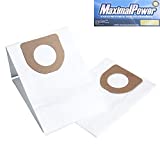 Maximalpower 2 x Bolsas de repuesto Tipo A 4010001 A, Bissell, Kenmore, Singer - Time / Elite / Constellation / Sprint / Runabout / Concept One / Soft and Light / Decade 80 / PowerMax /