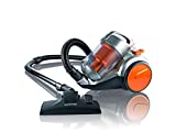 TV Unser Original 09506 cleanmaxx - Aspirador ciclónico, 900 W, plata/naranja clase B