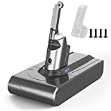 Batería para Dyson V8, batería de repuesto BuTure 4600 mAh 21,6 V Dyson V8 SV10 batería de iones de litio para Dyson V8 Absolute Fluffy Animal SV10 aspiradora de mano inalámbrica con