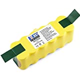 BAKTH 14.4V 3000MAH NI-MH Batería para Roomba 500 510 520 530 532 533 534 535 540 545 550 555 560 562 570 580 581 56 582 582 5 595 600 610 620 630 631 650 660 700 760 770 780 790 800 870 880