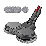 MoPei - Cabezal de fregona eléctrica para aspiradora inalámbrica Dyson Modelos V7 V8 V10 V11, sin depósito de agua