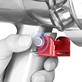 AIEVE Mango Soporte Interruptor Soporte Fijación Botón de inicio Compatible con Dyson V15 V11 V10 Cabezal de aspiradora, No compatible con V11 Outsize