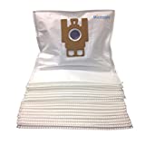 Micro caja fuerte - 20 bolsas de aspiradora para Micro absorbe para Miele Classic C1 Serie (por ejemplo, EcoLine especial, EcoLine Plus ..) 20x Economy Beutel (3-lagig, Pappanschluss)