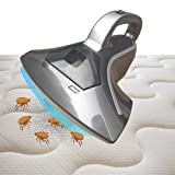 Trébol Advance - Aspirador de mano antiácaros, con luz UV esterilizante, para colchones y tapizados