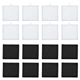 eecoo Piezas de Repuesto de Filtro de Aspirador para Chuwi ILIFE V8S Robot Mo E2Q7,8pcs Kit de Filtro de Carbón Activado Accesorios, Buena Estabilidad y Durabilidad