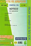 FILTRO SO3M Conf.2PZ Bolsas ocultas ipc MEC 429 440 Base 429 440 Worldwide MEC 429 Flow Mix ftdp 28862-02875