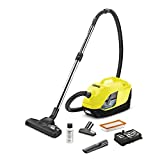 Aspirador Kärcher con filtro de agua DS 6 - 650W, Alcance 10,2m, Incluye Manguera de 2,1m, 3 Boquillas, Filtro