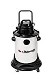 Gisowatt Industrial 50 Aspirador-All Wet & Dry & Blow con Carro, 50 Litros, Inox